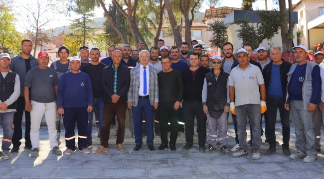 Halitpaşa Cumhuriyet parkı 28 ekim'de açılıyor.