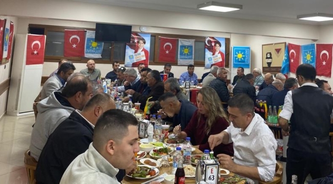 İyi partililer birlik yemeğinde buluştu