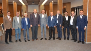 Karacabey borsa başkanı Özkasap'ı ziyaret etti