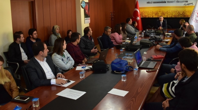 Manisa'da ihracat bilgi sistemi projesi toplantısı yapıldı