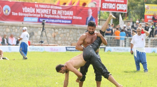 Menderes Saltık birinci oldu 