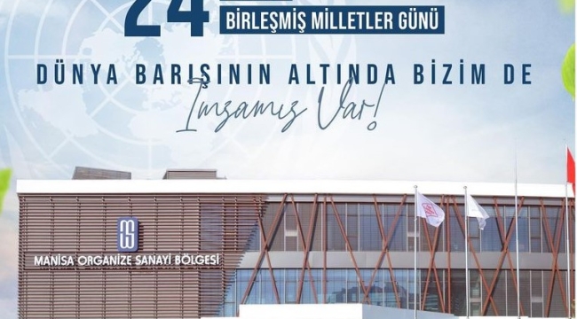 MOSB,BM küresel ilkeler sözleşmesi'ne imza koydu