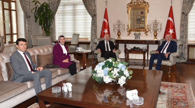 Mülki başmüfettişinde vali Karadeniz'e ziyaret