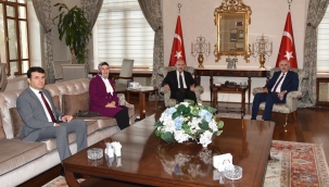 Mülki başmüfettişinde vali Karadeniz'e ziyaret