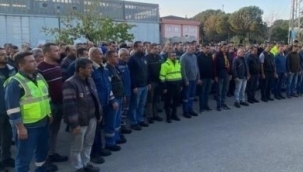 Önce saygı duruşu sonra işbaşı