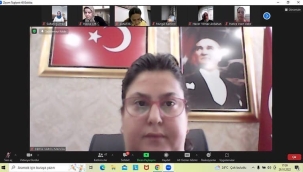 Online Ar-ge toplantısına Varol'da katıldı