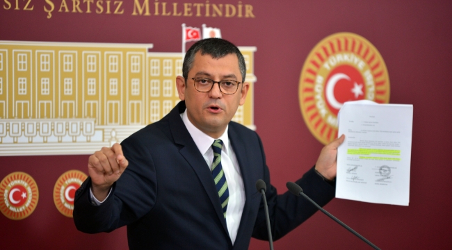 Özel'den Bahçeli'ye çağrı