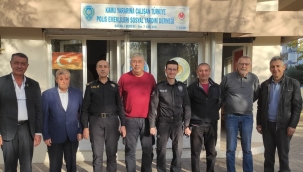 Polis emeklileri derneğine ziyaret
