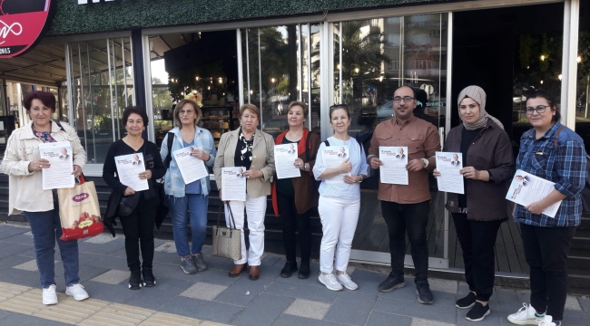 Salihli CHP kadın kollarından saha çalışması