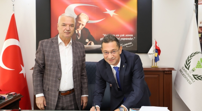 Saruhanlı belediyesi İşbankası arasında promosyonu protokolü imzlandı