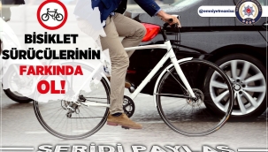  Sürücülere şeridi paylaşalım çağrısı