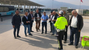 Sürücülere yolcu indirme bindirme bilgilendirmesi