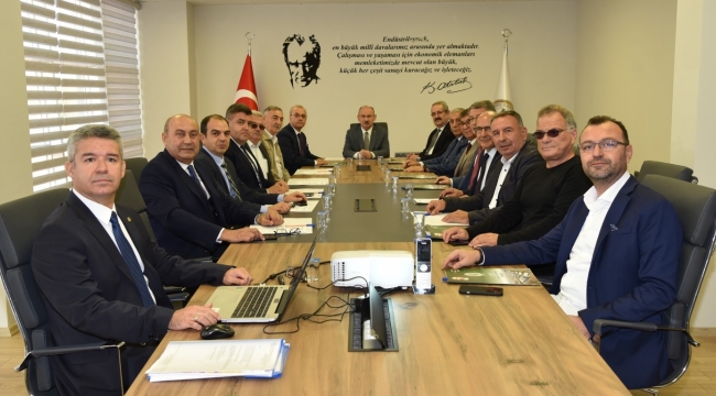 Toplantıda firma çalışmaları masaya yatırıldı