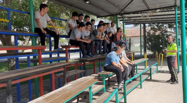 Trafik parkında trafik eğitimi