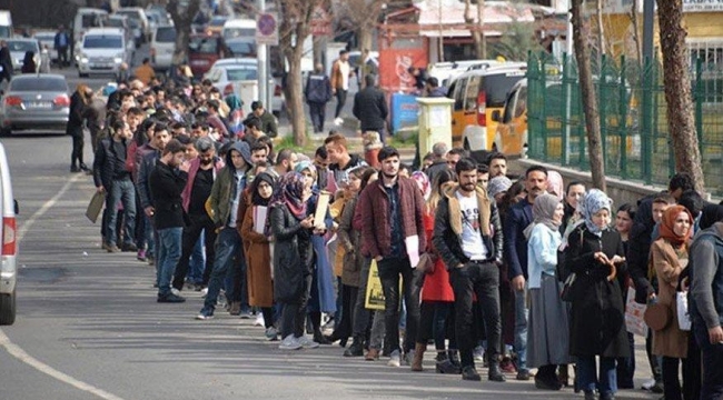 TÜİK işsizlik rakamlarını açıkladı