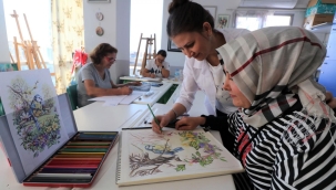 Turgutlu belediyesi kültür kursları başladı