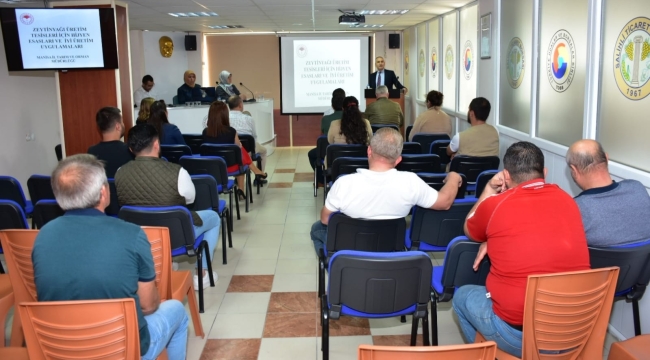 Zeytinyağı sektörü değerlendirme toplantısı