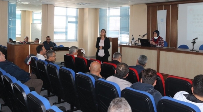 Zeytinyağında iyi üretim uygulamaları toplantısı