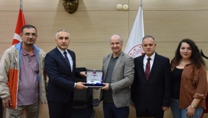 Ziyarette projeler değerlendirildi