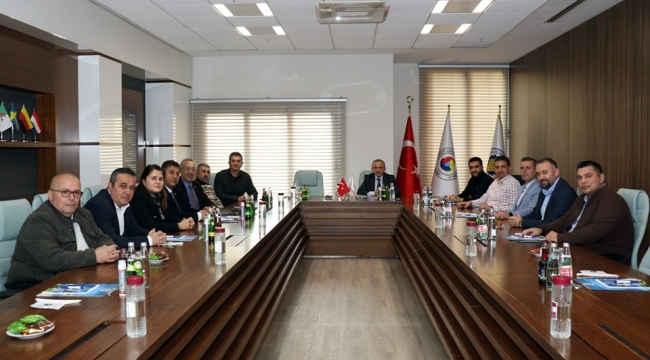 6 masa komisyon temsilcileri TSO'da