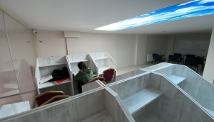 Akhisar belediyesi etüt merkezi öğrencilere hizmete devam ediyor