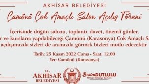 Akhisar belediyesi yaptığı modern salonu hizmete açıyor