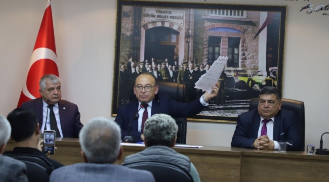Akın, mal beyanını açıkladı,eski başkanları da açıklamaya çağırdı