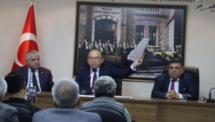 Akın, mal beyanını açıkladı,eski başkanları da açıklamaya çağırdı