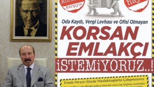 Akyüz'den vatandaşlara korsan emlakçılarla mücadele çağrısı