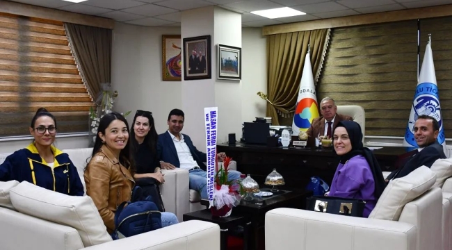 Bankacılar ve okul yöneticileri Aydın'ı ziyaret etti