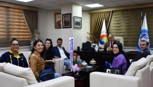 Bankacılar ve okul yöneticileri Aydın'ı ziyaret etti