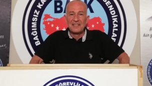 BASK Manisa il temsilcisi Yılmaz,kamu çalışanlarına zam istedi