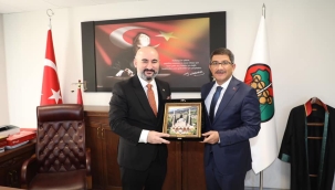 Başkan Çelik başkan Rona'yı ziyaret etti