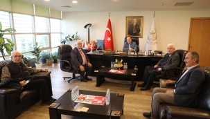 Başkan Dutlulu bilim insanlarını ağırladı