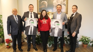 Başkan Dutlulu'ya 'Yeşil İz' ziyareti