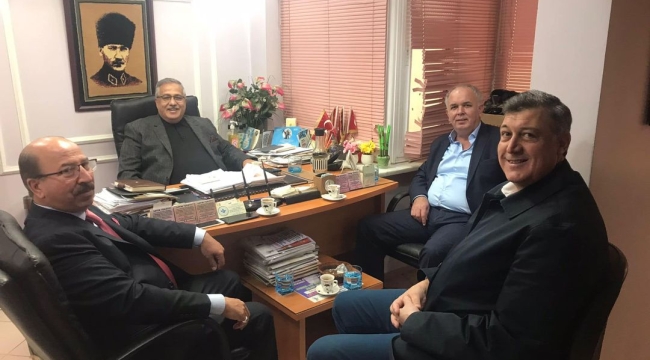 Başkanlar buluştu