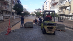 Belediye çalışıyor Turgutlu güzelleşiyor