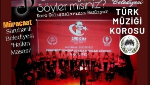 Bizimle şarkı söyler misiniz? 