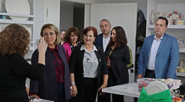 CHP'nin kooperatiflerden sorumlu danışmanı Fatma Köse Akhisar'da 