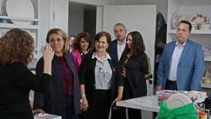 CHP'nin kooperatiflerden sorumlu danışmanı Fatma Köse Akhisar'da 