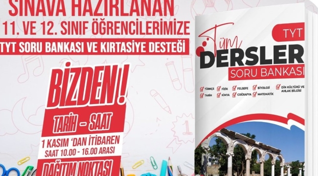 Eğitime belediye desteği