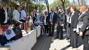 El emeği ürünlerin sergilendiği 100 stant açıldı