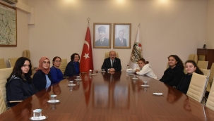 Engelsiz ve yetim dernek başkanları vali Karadeniz'i ziyaret etti