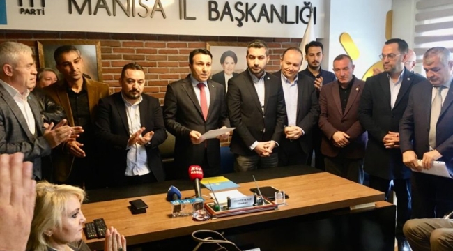 Erhan Dumlu iyi parti Manisa il başkanı gibi