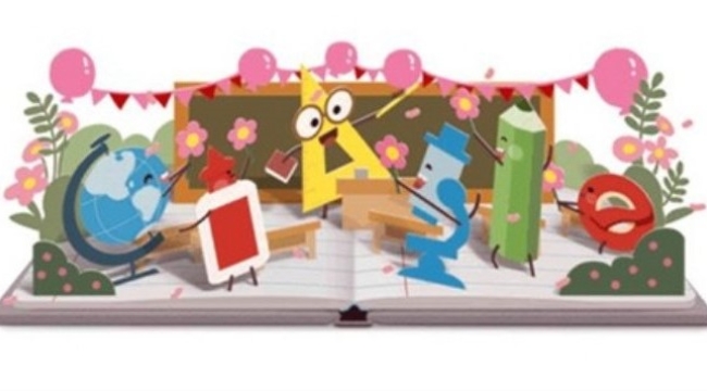 Google'dan Öğretmenler Günü doodle'ı