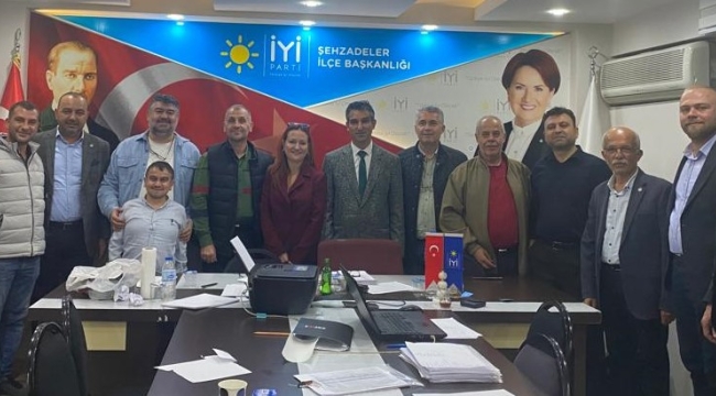 İyi parti şehzadeler ilçe başkanlığı yarışında Çelik tek kaldı
