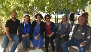 İzmir Köy-Koop başkanı Neptün Soyer,Alaşehir'de