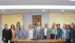 Kadın girişimcilerden TSO'ya ziyaret