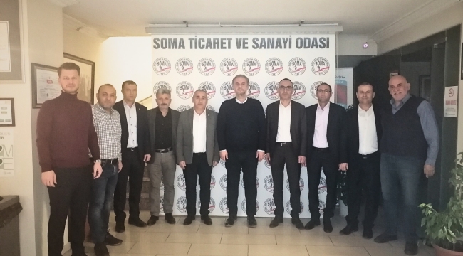 Madenciler TSO başkanı Doğan'ı ziyaret etti