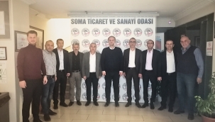 Madenciler TSO başkanı Doğan'ı ziyaret etti